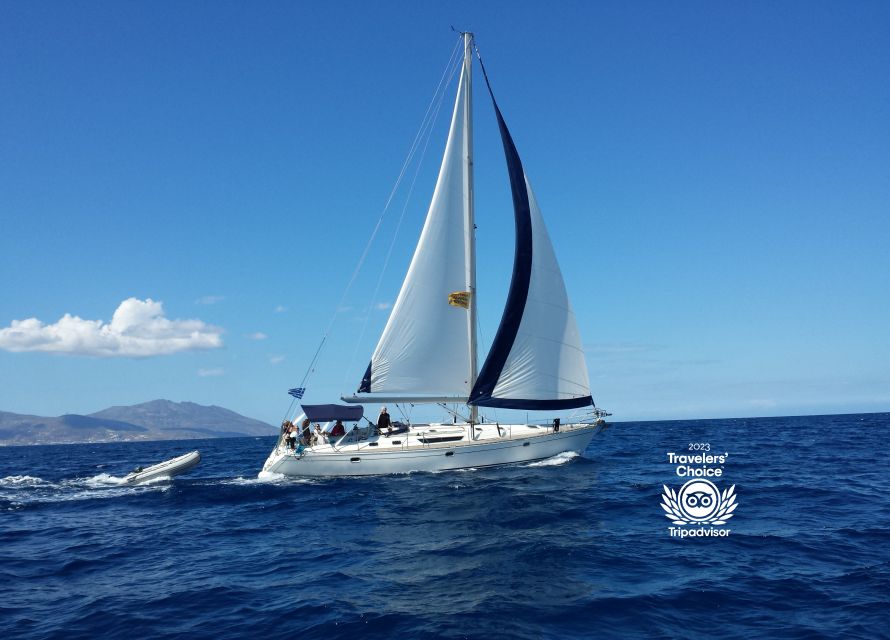 Mykonos: Yacht Cruise to Rhenia and Guided Tour of Delos - Rhenia Island: A Quiet Cove, Snorkel Gear, and a Full 2 Hours
