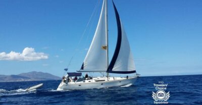 Yacht Cruise to Rhenia and Guided Tour of Delos