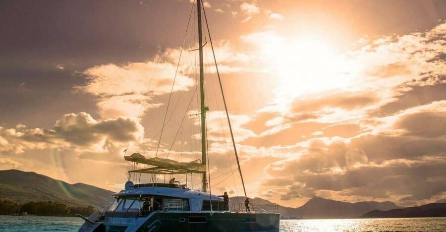 Naxos: Catamaran Cruise with Lunch & Drinks - Swim stops and snorkel time, what it feels like onboard