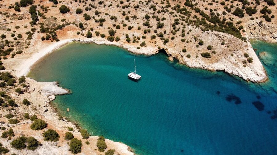 Naxos: Catamaran Cruise with Lunch & Drinks - Where you start, and why that affects your day
