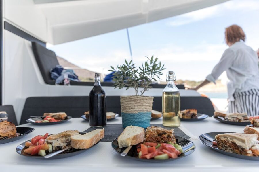Naxos: Catamaran Cruise with Swim Stops, Food, and Drinks - Weather and Route Choices Between Naxos and the Cyclades