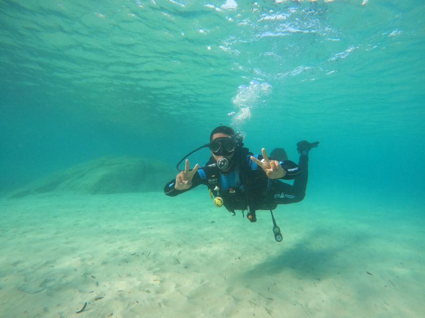 Naxos: Discover Scuba Diving on Agios Georgios Beach - Your max depth of 6 meters: what that does for your comfort