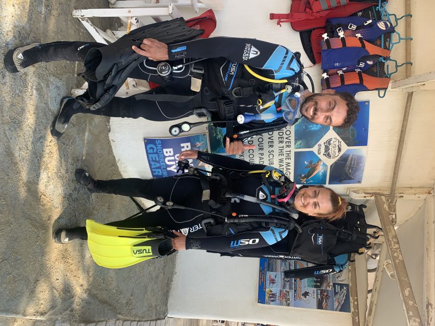 Naxos: Discover Scuba Diving on Agios Georgios Beach - When wind changes the spot, here’s what to expect