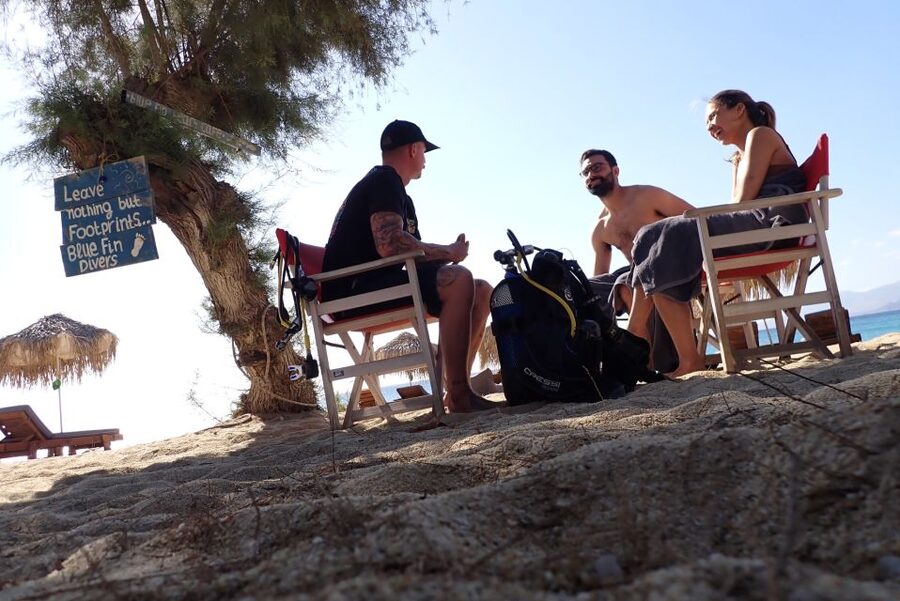 Naxos: Discover Scuba Diving - Your first experience diving - Agios Prokopios, the sheltered spot that makes a first session easier