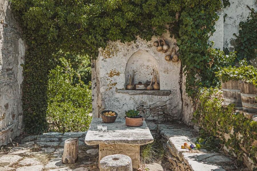 Naxos: Family Farm-table Cooking, Kouros Tour & Live Music - The farm-to-table meal: wood-stove recipes, picking produce, and an olive press history lesson