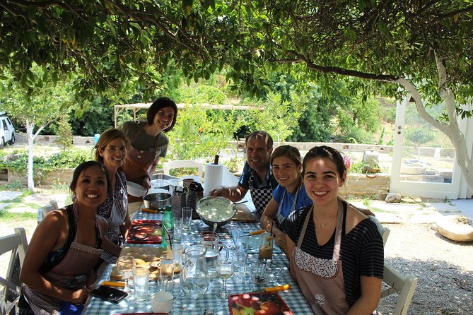 Naxos:Half-day cooking class at Basiliko - The Dancing and Plate Breaking Finale