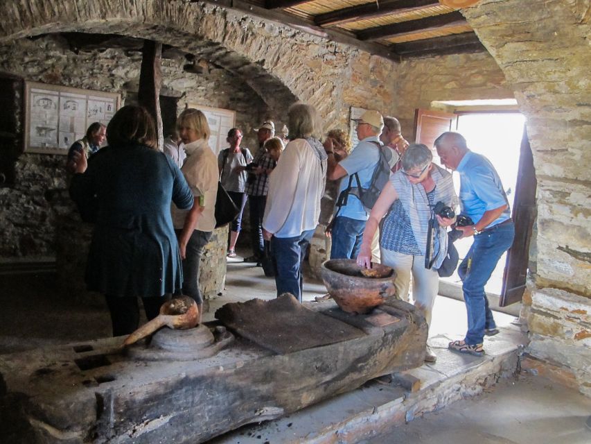 Naxos: Highlights Full-Day Tour by Bus - Damalas pottery workshop and the olive press view