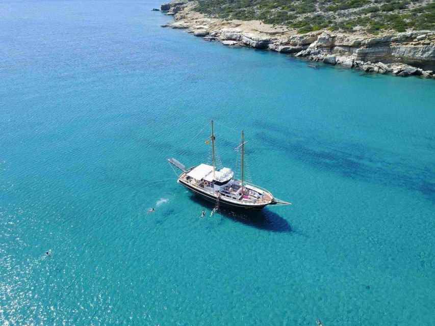 Naxos: Koufonissia and Rina Cave Boat Trip with BBQ - Food and drinks on board: BBQ lunch value that actually feels filling