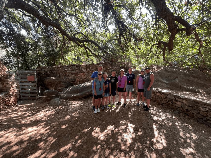 Naxos: Private E-Bike Tour with Farm Lunch - The Kouros statue stop: ancient marble craft you can actually see