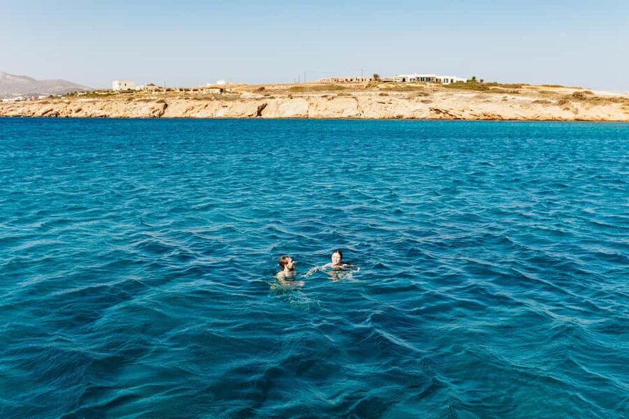 Naxos: Sailing Cruise with Lunch & Drinks - Naxos to Paros and back: how the crew handles wind and route changes