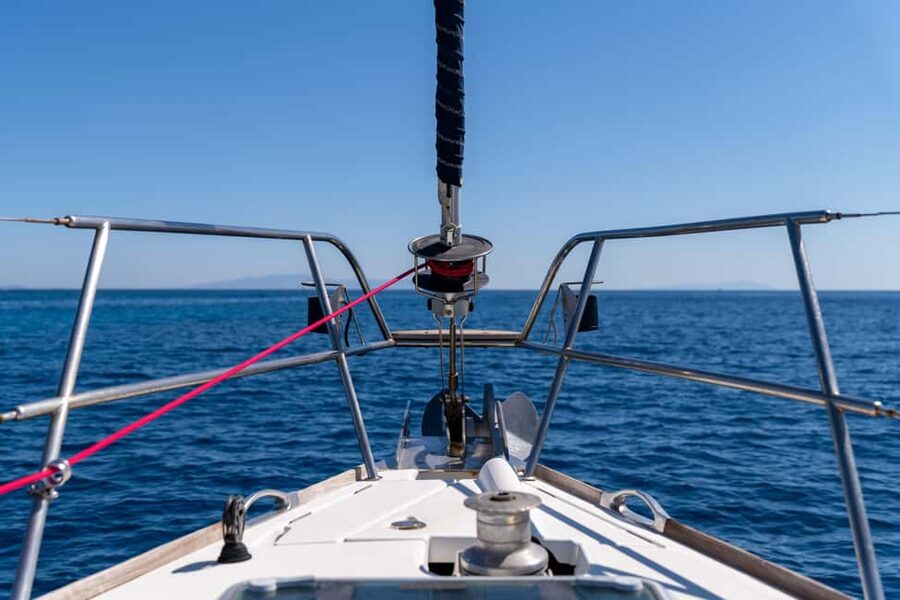 Naxos: Small Cyclades Sailing Trip with Lunch & Drinks - Rina’s Cave and the south-coast swim mindset
