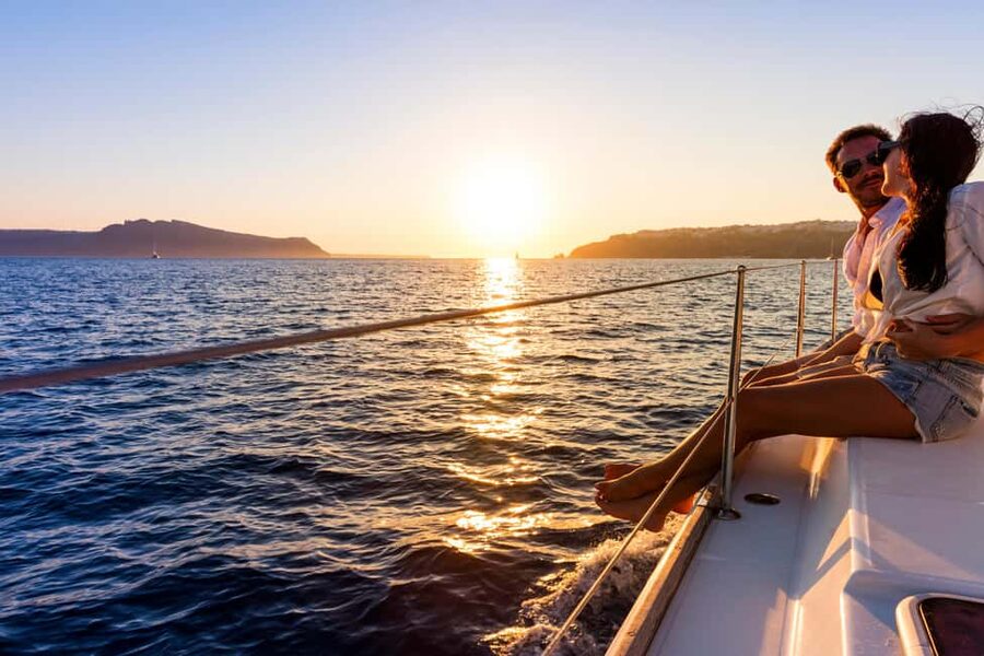 Naxos: Sunset Cruises - Champagne, Prosecco, And The Snacks That Set The Mood