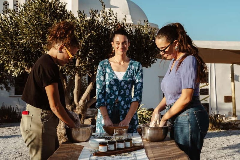 Naxos Town: Olive Oil Tasting & Baking in the Heart of Town - Olive oil tasting that teaches your nose, not your notebook