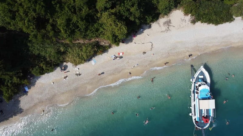 Northeast Corfu Coastal: Swim, Snorkel with lunch & drinks - Northeast Corfu from the water, not the bus window