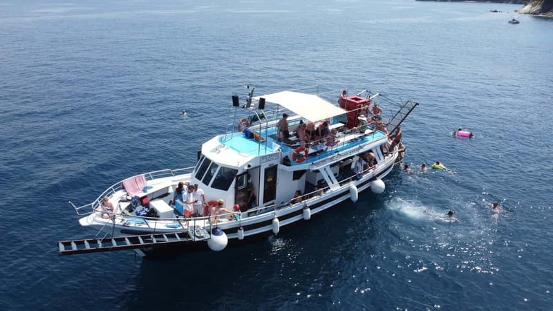 Northeast Corfu Coastal: Swim, Snorkel with lunch & drinks - Limnopoula beach: where the swimming and lunch really happen