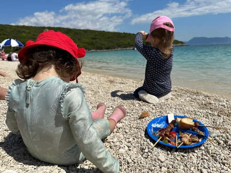 Nydri: Island Hopping Boat Cruise with Beach BBQ Lunch - Price and what you really get for $84