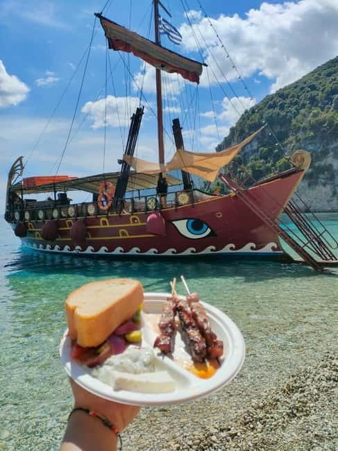 Nydri: Sailing Through History. Daily Cruise with Beach BBQ - Why an ancient-style sailing day works so well in Nydri