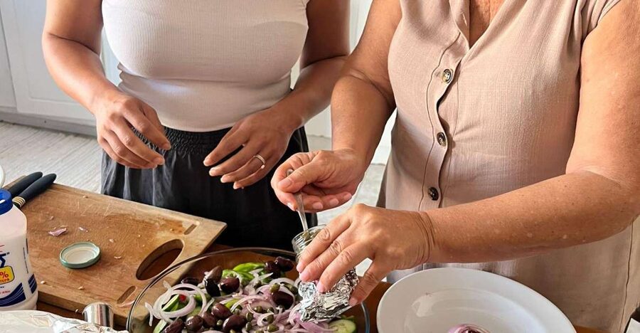 Oia: Greek Cooking Class and Lunch with a Local Grandmother - What you might cook in Santorini style, from eggplant to fava