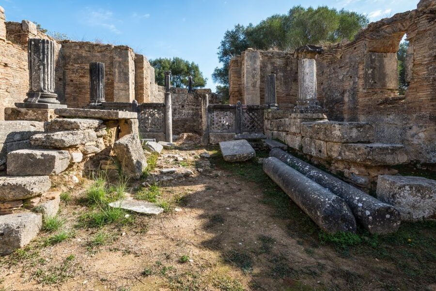 Olympia: Archaeological Site & Museum E-Ticket & Audio Guide - Finding the start inside the Olympia site, no meeting point needed