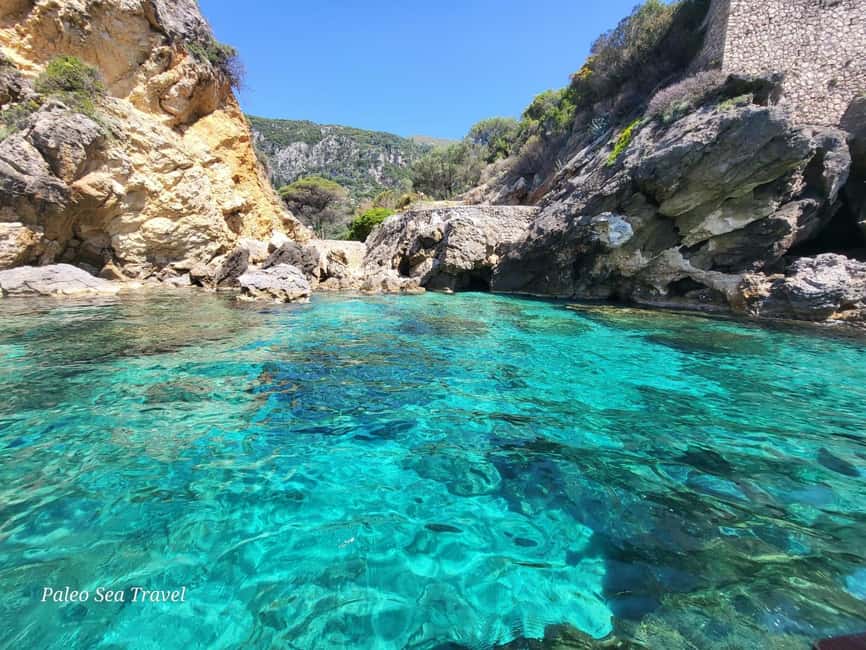 Paleokastritsa: Kasteli, Blue Caves, & Limni Beach Boat Trip - Timing that works: about 150 minutes total, with breathing room built in