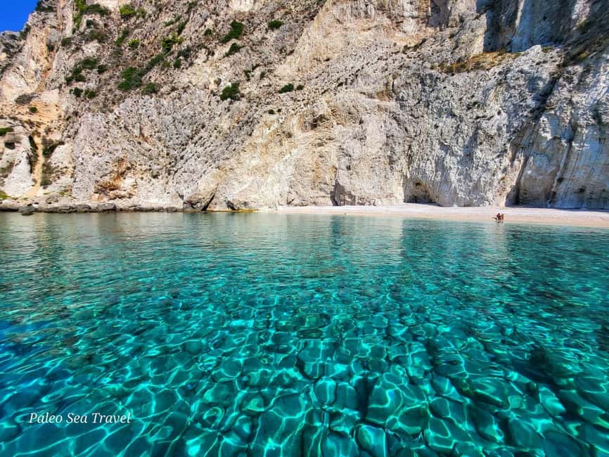 Paleokastritsa: Kasteli, Blue Caves, & Limni Beach Boat Trip - Speedboat to the first swim stop: quick, simple, and part of the fun