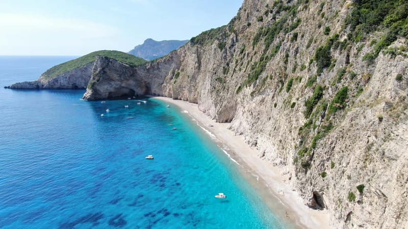 Paleokastritsa: Paradise, Yali Beach & Blue Caves Boat Tour - Paleokastritsa’s best water views, in a tight 2 hours