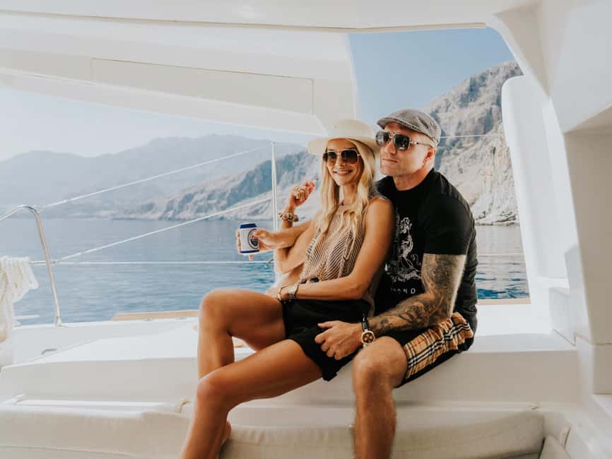 Panormo: Luxury Catamaran Cruise with Lunch & Open Bar - Price and value for a 7-hour luxury catamaran day
