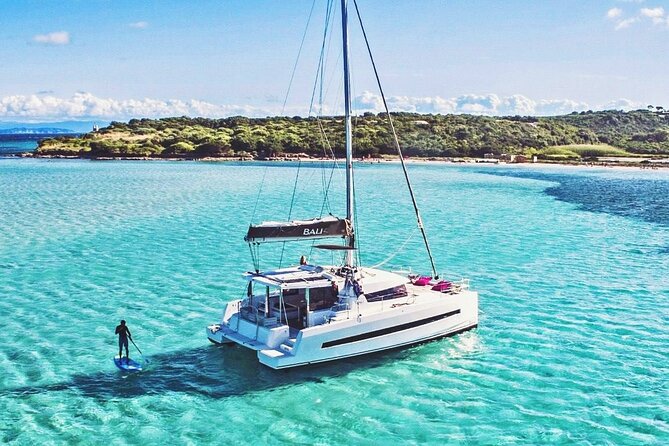 Panormo: Luxury Catamaran Cruise with Lunch & Open Bar - The boat setup: sunbeds, shade, and onboard comfort that really helps
