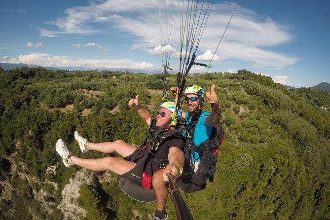 Paragliding Tandem Flight in Corfu - The Real Flight Time: What You Should Plan for