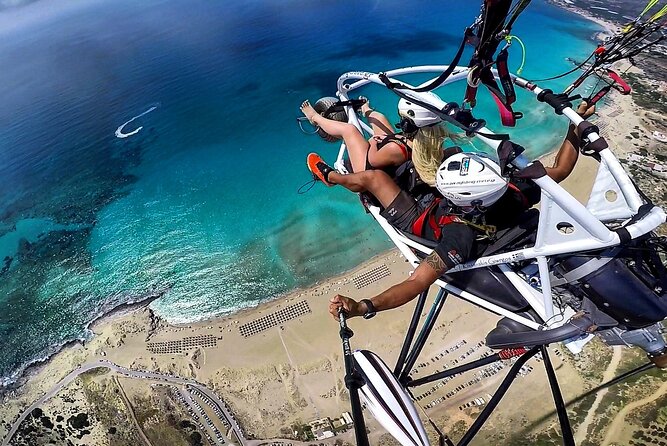 Paragliding Tours in Crete - Falassarna Beach, Balos Lagoon, and the Route That Spreads Out the Views