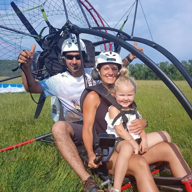 Paratrike Flight over Corfu's West Coast - From Ropa Valley to Airborne: What the Flight Moment Feels Like