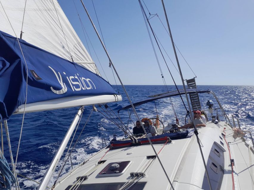 Paros: Full-Day Sailing Yacht Cruise - The route: Rina’s Cave, then Schoinousa or Koufonissia, then Naxos