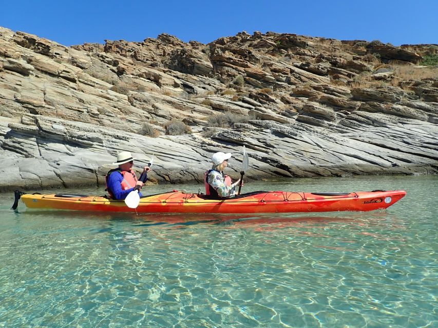 Paros: Sea Kayak Trip with Snorkeling and Snack or Picnic - When the Route Gets Remote: Lighthouse Views and Cliffs