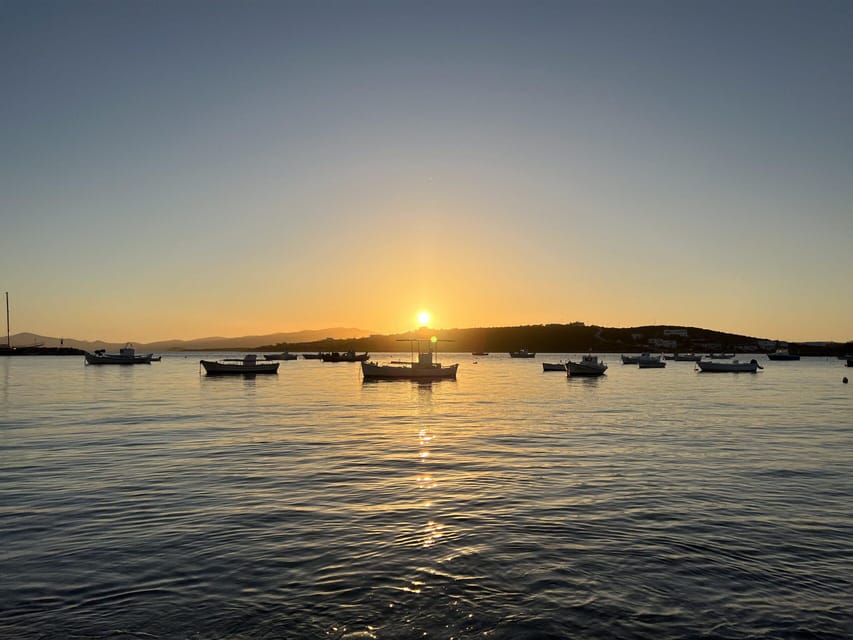 Paros: Sunset Boat Trip with Soft Drinks and Local Wine - How the timing works on an evening sail