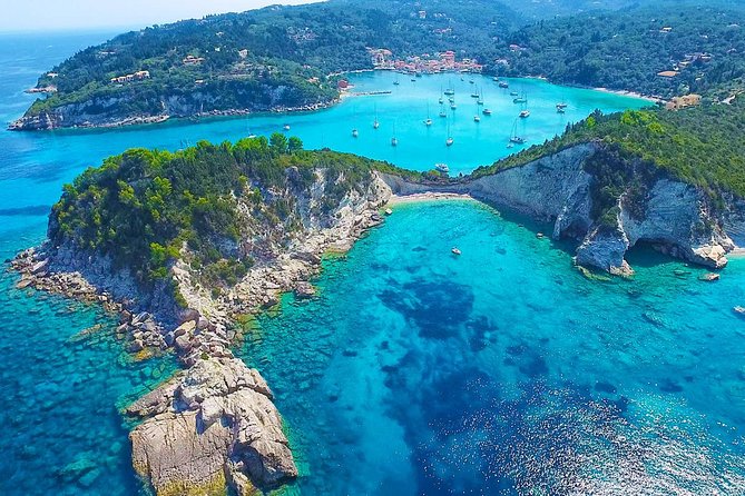 Paxos Antipaxos Blue Caves (Lakka Village) from Corfu - A day that turns Corfu into a boat-based adventure