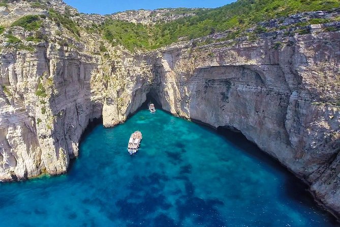 Paxos Antipaxos Blue Caves (Lakka Village) from Corfu - Lakka Village: where you can shop, eat, and swim