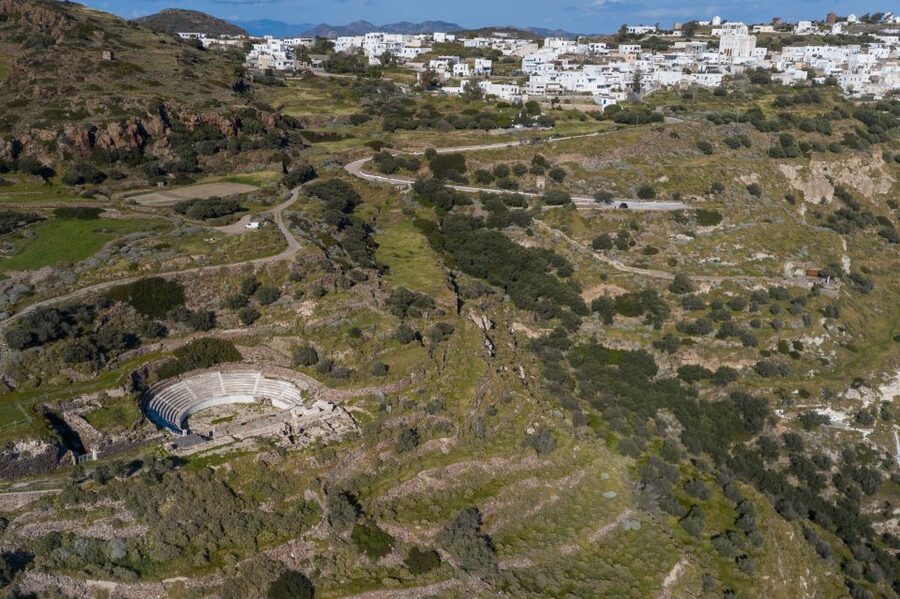 Plaka: Milos Highlights Private Tour with Hotel Pickup - Firopotamos Beach as the scenic closer