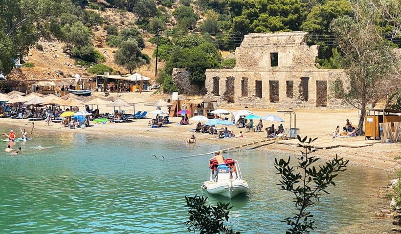 Poros Island: Full Day Trip From Athens with Swimming - Seaside lunch reality: plan for food costs, then enjoy Greek comfort
