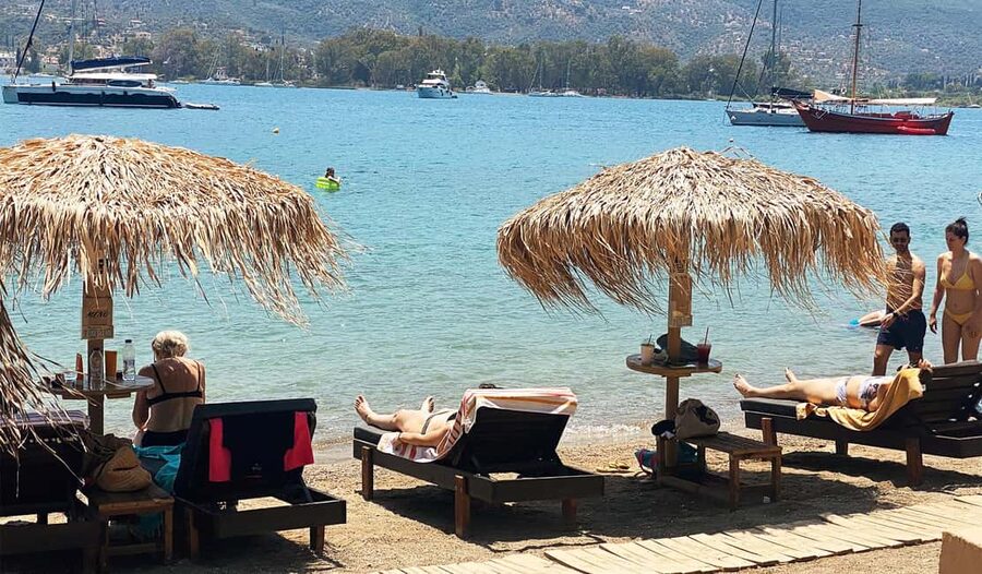 Poros Island: Full Day Trip From Athens with Swimming - The Isthmus of Corinth photo stop that breaks up the drive