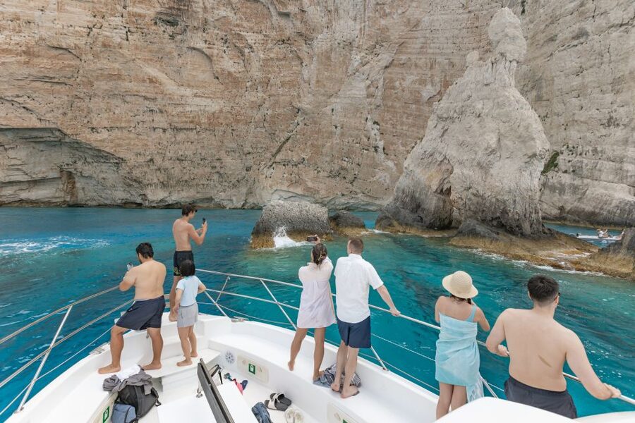 Porto Vromi: Shipwreck, Caves, & White Beach Swimming Cruise - Poseidon’s Profile and Heart Cave: the rock formations you’ll remember