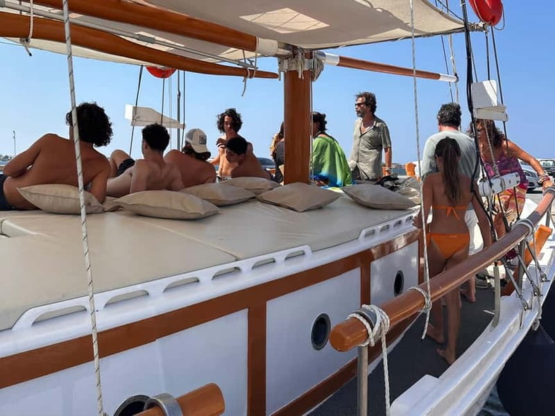Pounta: Paros & Antiparos Cruise, Swimming & Seafood Lunch - Blue Lagoon (Paderonisia): your first taste of postcard water