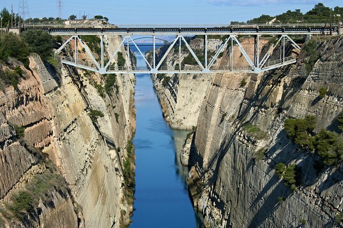Private Biblical Tour Ancient Corinth & Isthmus Canal from Athens - Acrocorinth’s fortress rock: steep climb, big views, and the Hadgimoustafa spring