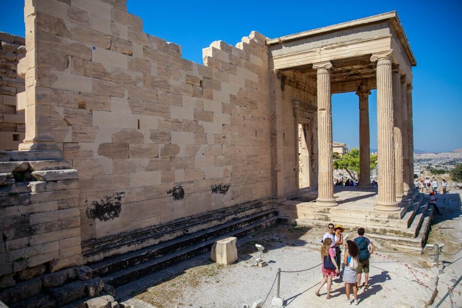 Private Guided Tour: Athens, Acropolis and Acropolis Museum - The Dionysiou Areopagitou walkway and the Acropolis-side entrance