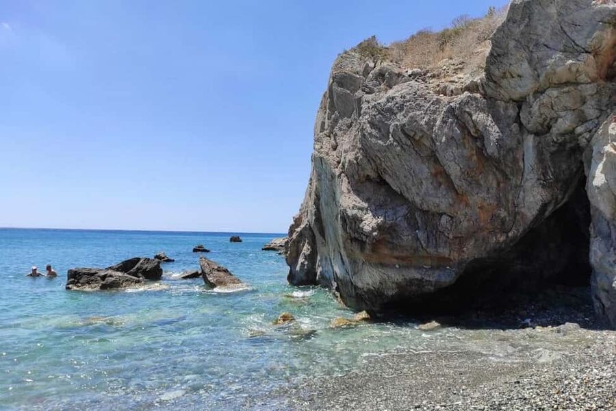 Private Jeep Tour: Kourtaliotiko Gorge, Preveli & Spili Village - Viewpoint photo stop: the “why we drive” moment over southern Crete