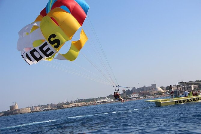 Private Parasailing at Rhodes Elli Beach - What You’ll See Up There Over Rhodes