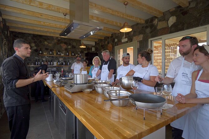 Private Santorini Cooking Class & Wine Tasting Tour - Price and inclusions: what $543.06 buys you