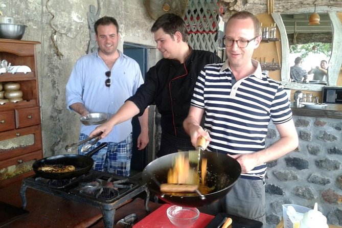 Private Santorini Cooking Class & Wine Tasting Tour - Who should book this Santorini cooking and wine day