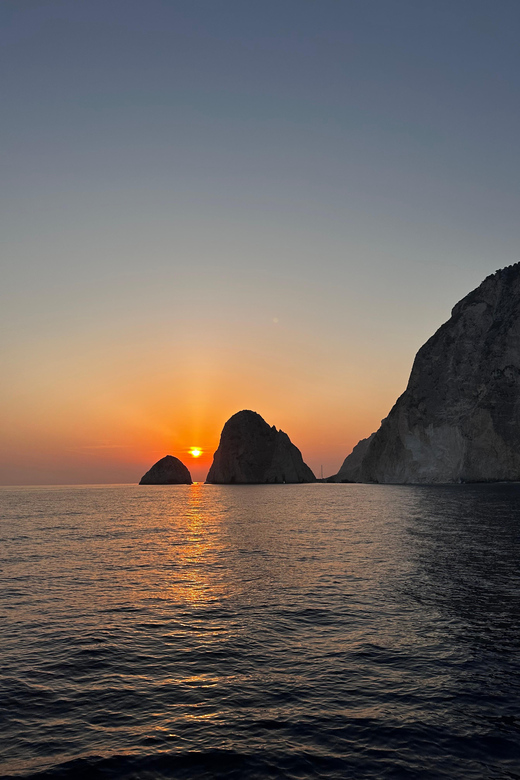 Private Sunset Cruise at Mizithres - Why Laganas Bay and Mizithres Rocks Feel Made for Sunset