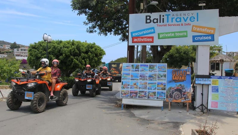 Rethymno Bali & Panormo:Quad Safari & visit Cave 57km 4hours - The ATV ride: off-road dirt, country roads, and a lot of scenery
