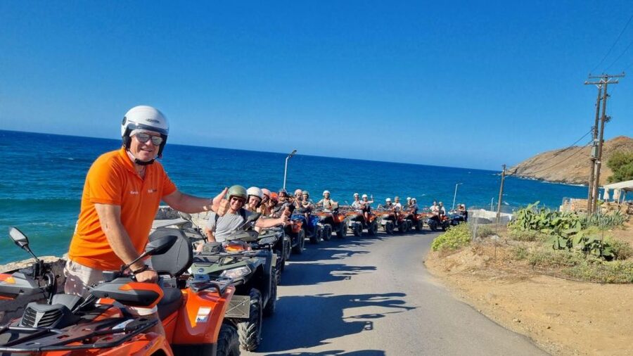 Rethymno Bali & Panormo:Quad Safari & visit Cave 57km 4hours - Village stops: Venetian and Ottoman stone in narrow Cretan streets